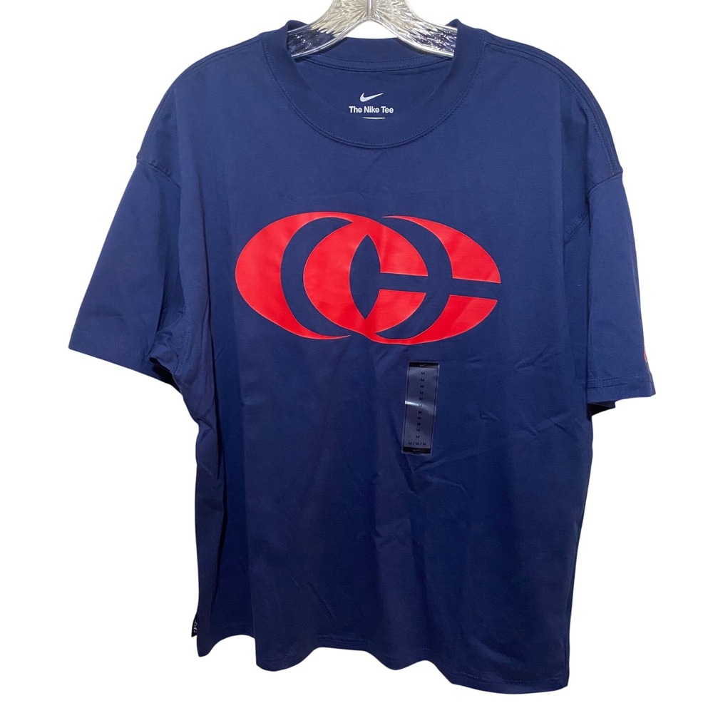 Nike Basketball Caitlin Clark Loose Fit Graphic Tee Navy Blue IQ5896-411 Mens M